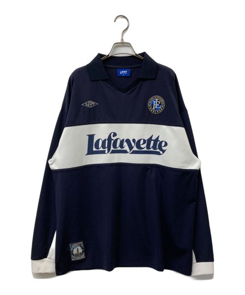 Lafayette（ラファイエット）Lafayette (ラファイエット) 23AW CHAMPIONSHIP L/S SOCCER JERSEY ネイビー サイズ:ＸＬの古着・服飾アイテム