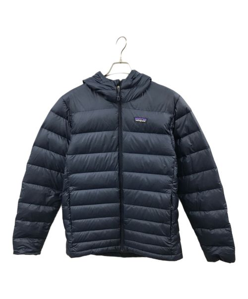 Patagonia（パタゴニア）Patagonia (パタゴニア) ハイロフトダウンフーディ ネイビー サイズ:Sの古着・服飾アイテム