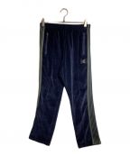 Needlesニードルズ）の古着「Narrow Track Pant - C/Pe Velour」｜ネイビー