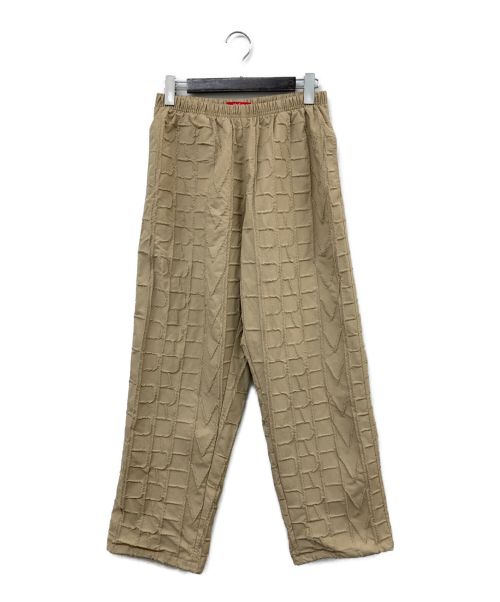 SUPREME（シュプリーム）Supreme (シュプリーム) 23SS Repeat Stitch Track Pant ベージュ サイズ:Mの古着・服飾アイテム