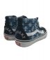 VANS (バンズ) Supreme (シュプリーム) ハイカットスニーカー ブルー×ネイビー サイズ:26ｃｍ：10000円