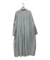 Graphpaper (グラフペーパー) BROAD STRIPE REGULAR COLLAR OVERSIZED SHIRT DRESS　ブロードストライプレギュラーオーバーサイズドレス グリーン：17000円