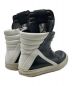 RICK OWENS (リックオウエンス) GEOBASKET SNEAKER ブラック サイズ:42：60000円