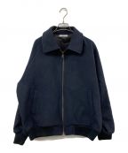 after winter-）の古着「BASIC ZIP BLOUSON」｜ネイビー