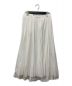 sacai (サカイ) Cotton Poplin Pleated Skirt コットンポプリンプリーツスカート ホワイト サイズ:3：25000円