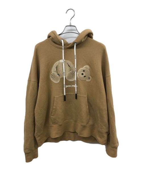 Palm Angels（パーム エンジェルス）Palm Angels (パーム エンジェルス) BEAR HOODIE ベージュ サイズ:Lの古着・服飾アイテム