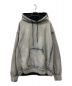 24SS JOHN LAWRENCE SULLIVAN（ジョンローレンスサリバン）の古着「Bleached sweat hoodie ブリーチスウェットフーディ」｜グレー