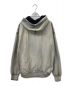 24SS JOHN LAWRENCE SULLIVAN (ジョンローレンスサリバン) Bleached sweat hoodie ブリーチスウェットフーディ グレー サイズ:Ｓ 未使用品：24000円