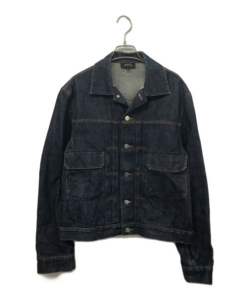 A.P.C.（アーペーセー）A.P.C. (アーペーセー) 2ndタイプデニムジャケット インディゴ サイズ:Sの古着・服飾アイテム