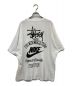 stussy (ステューシー) NIKE (ナイキ) プリントTシャツ ホワイト サイズ:XL：10000円