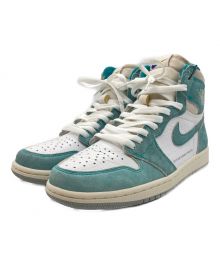 NIKE（ナイキ）の古着「Turbo Green Air Jordan 1 Retro High OG エアジョーダンワン ターボグリーン」｜ブルー×ホワイト