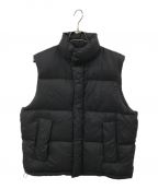 AURALEEオーラリー）の古着「SUPER LIGHT NYLON RIPSTOP DOWN VEST」｜ブラック