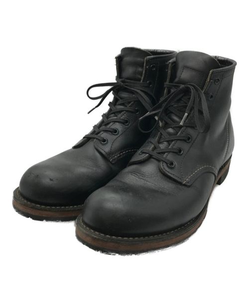 RED WING（レッドウィング）RED WING (レッドウィング) BECKMAN レースアップブーツ ブラック サイズ:26.5の古着・服飾アイテム