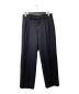 AURALEE（オーラリー）の古着「Hard Twist Wool Panama Stripe Slacks」｜ネイビー