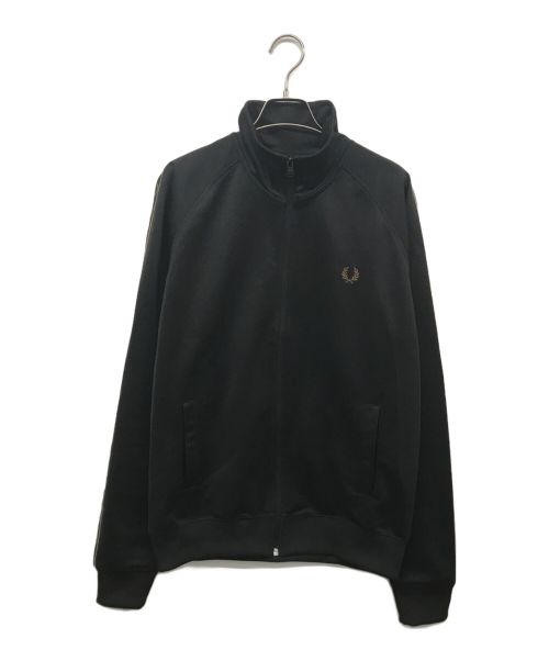 FRED PERRY（フレッドペリー）FRED PERRY (フレッドペリー) FRED PERRY Contrast Tape Track Jacket ブラック サイズ:Mの古着・服飾アイテム