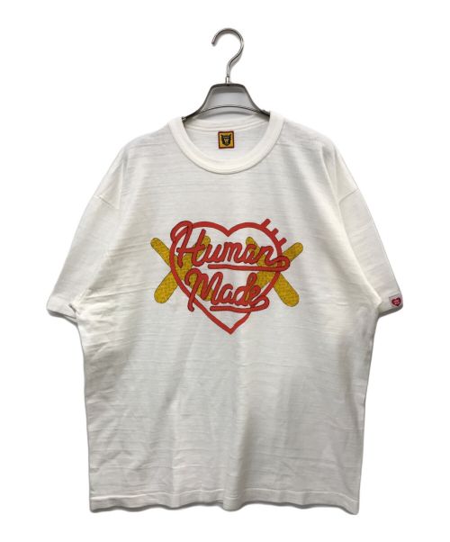 HUMAN MADE（ヒューマンメイド）HUMAN MADE (ヒューマンメイド) KAWS (カウズ) 23AW GRAPHIC T SHIRT #1 ホワイト サイズ:3XLの古着・服飾アイテム