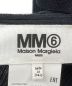 中古・古着 MM6 Maison Margiela (エムエムシックス メゾンマルジェラ) バックオープンカットソー ブラック サイズ:Ｓ：8000円