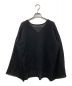 L'Appartement (アパルトモン) Lisiere PIMA COTTON SILK VNECK KNIT ブラック サイズ:無：12000円