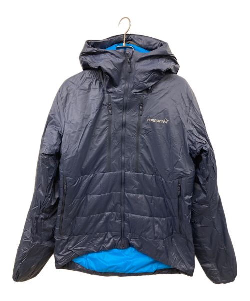 norrona（ノローナ）norrona (ノローナ) Trollveggen Primaloft100 Zip Hood Men's ネイビー サイズ:Ｍの古着・服飾アイテム