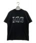 sacai（サカイ）の古着「Madness Archive Mix T-Shirt」｜ブラック