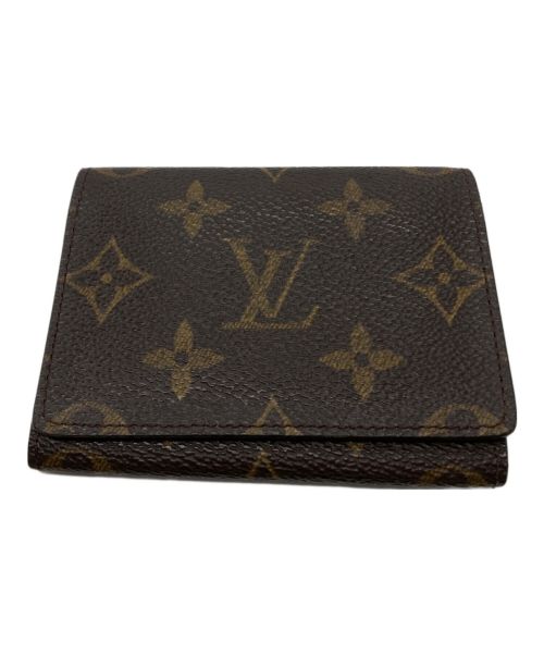 LOUIS VUITTON（ルイ ヴィトン）LOUIS VUITTON (ルイ ヴィトン) カルト ドゥ ヴィジット ブラウンの古着・服飾アイテム