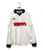 UMBRO×SEDAN ALL-PURPOSEアンブロ×セダンオールパーパス）の古着「23AW TOXGO別注 Game Shirtア」｜ホワイト