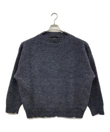 UNUSED（アンユーズド）の古着「DAMAGE 5G WOOL KNIT」｜ネイビー