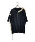 Maison Margiela（メゾンマルジェラ）の古着「Embroidered Trim Cotton And Mohair T-shirt モヘア装飾Tシャツ」｜ブラック