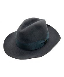 BORSALINO（ボルサリーノ）の古着「中折れハット」｜ブラック