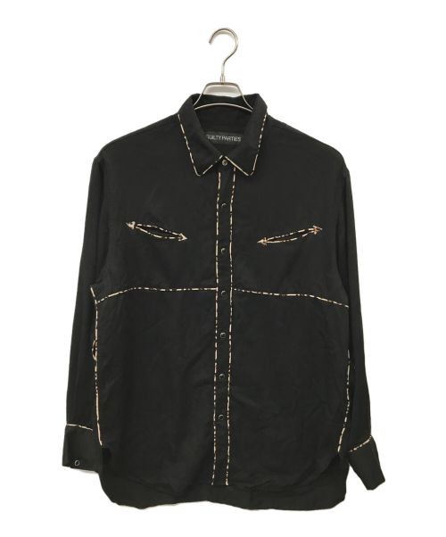 WACKO MARIA（ワコマリア）WACKO MARIA (ワコマリア) WESTERN SHIRT ウエスタンシャツ ブラック サイズ:Mの古着・服飾アイテム