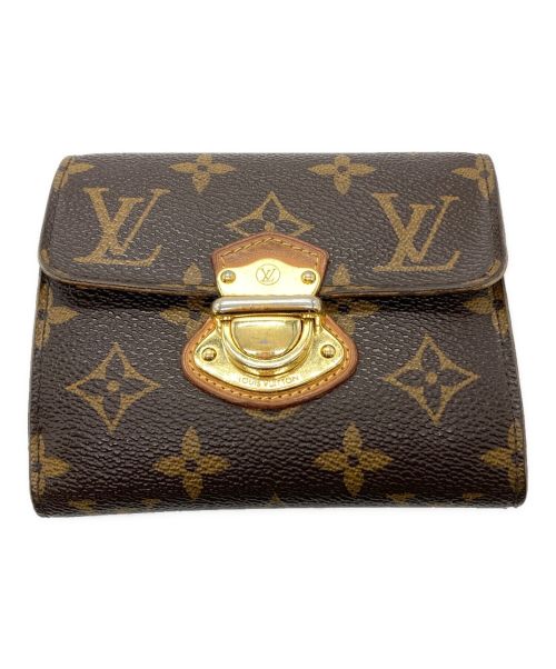 LOUIS VUITTON（ルイ ヴィトン）LOUIS VUITTON (ルイ ヴィトン) 3つ折り財布 ブラウンの古着・服飾アイテム