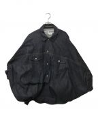 JUNYA WATANABE COMME des GARCONSジュンヤワタナベ コムデギャルソン）の古着「Oversized denim jacket」｜ブラック