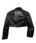 HERON PRESTON (ヘロンプレストン) SAMI MIRO VINTEGE (サミ ミロ ヴィンテージ) シアードッキングショートジャケット ブラック サイズ:M：15000円