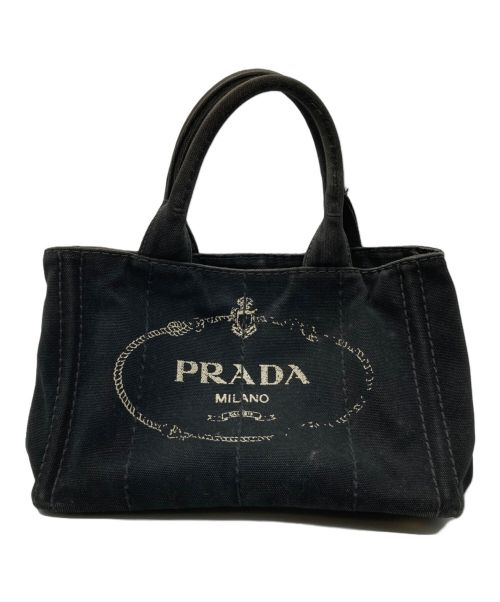 PRADA（プラダ）PRADA (プラダ) カナパミニ トートバッグ ブラックの古着・服飾アイテム