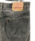 中古・古着 LEVI'S (リーバイス) 501先染めブラックデニムパンツ ブラック サイズ:W32：13000円