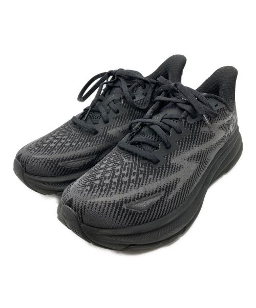 HOKAONEONE（ホカオネオネ）HOKAONEONE (ホカオネオネ) W CLIFTON 9 ブラック サイズ:24.5の古着・服飾アイテム