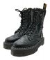 Dr.Martens（ドクターマーチン）の古着「JADON HI ゴシックアメリカーナ 10 ホール ブーツ」｜ブラック