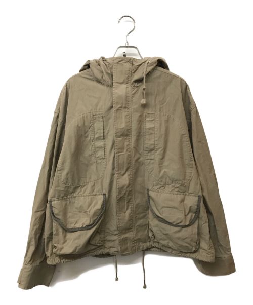 Name.（ネーム）Name. (ネーム) COTTON RIPSTOP HOODED SHIRTS オリーブ サイズ:1の古着・服飾アイテム