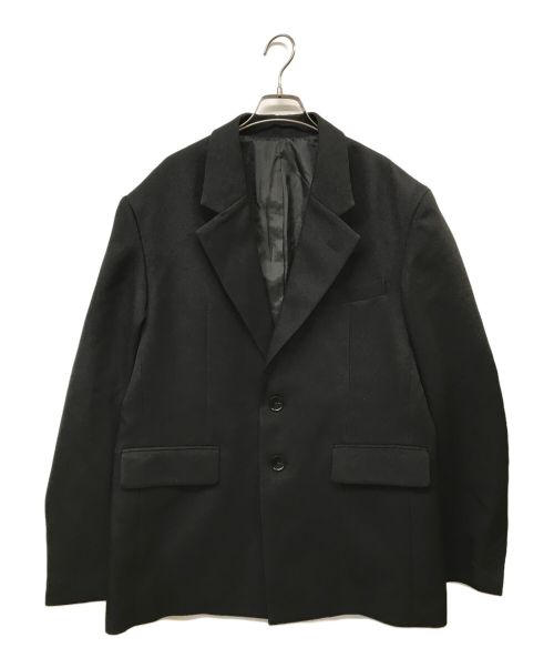 M TO R（ムウトアール）M TO R (ムウトアール) BOXY SINGLE BREASTED JACKET ブラック サイズ:40の古着・服飾アイテム