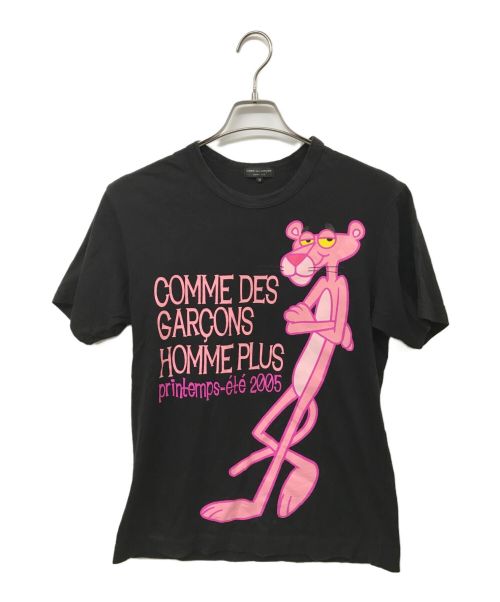 COMME des GARCONS HOMME PLUS（コムデギャルソンオムプリュス）COMME des GARCONS HOMME PLUS (コムデギャルソンオムプリュス) プリントTシャツ ブラック サイズ:Mの古着・服飾アイテム