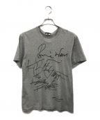 COMME des GARCONS HOMME PLUSコムデギャルソンオムプリュス）の古着「Rolling Stones Printed T Shirt」｜グレー