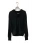 AURALEE（オーラリー）の古着「SUPER HARD TWIST RIB KNIT CARDIGAN AURALEE」｜ブラック