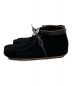 AURALEE (オーラリー) SUEDE MOCCASIN SHORT BOOTS ブラック サイズ:7：25000円