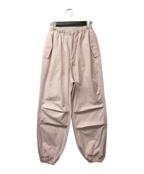 THE SHISHIKUI（ザ シシクイ）THE SHISHIKUI (ザ シシクイ) PARACHUTE PANTS ピンク サイズ:Ｍの古着・服飾アイテム