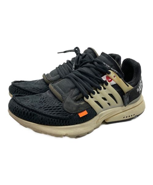 NIKE（ナイキ）NIKE (ナイキ) OFFWHITE (オフホワイト) THE 10 AIR PRESTO ブラック サイズ:US10の古着・服飾アイテム