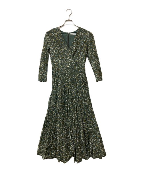 MARIHA（マリハ）MARIHA (マリハ) マドモアゼルのドレス（L/S） グリーン サイズ:36の古着・服飾アイテム