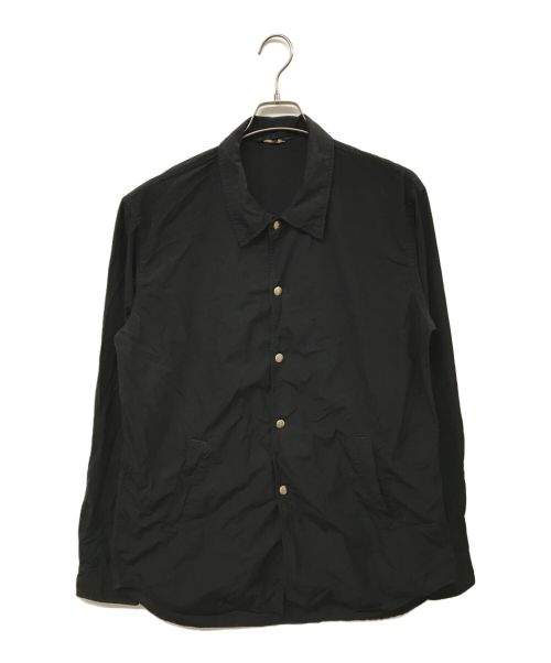 COMME des GARCONS HOMME DEUX（コムデギャルソン オム ドゥ）COMME des GARCONS HOMME DEUX (コムデギャルソン オム ドゥ) 製品染めスナップボタンシャツ ブラック サイズ:XLの古着・服飾アイテム