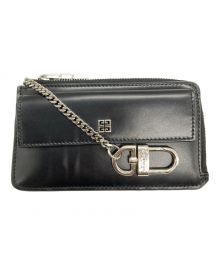 GIVENCHY（ジバンシィ）の古着「ZIPPED CARDHOLDER」｜ブラック