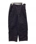 TapWaterタップウォーター）の古着「Cotton Ripstop Military Trousers」｜ネイビー