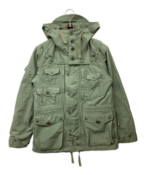 Engineered Garments（エンジニアド ガーメンツ）Engineered Garments (エンジニアド ガーメンツ) Field Parka Nyco Ripstop カーキ サイズ:Sの古着・服飾アイテム